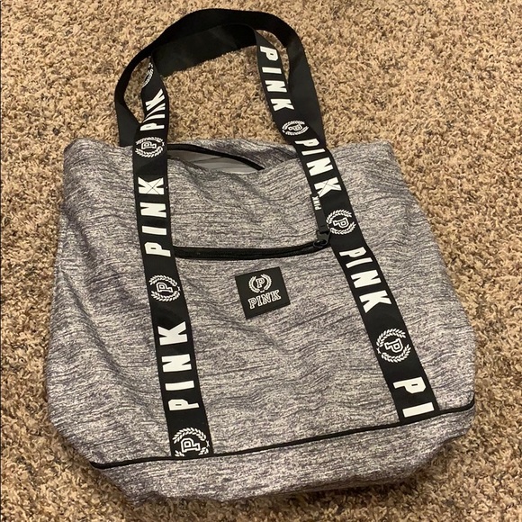 PINK Victoria's Secret Handbags - VICTORIAS SECRET PINK zip up tote
